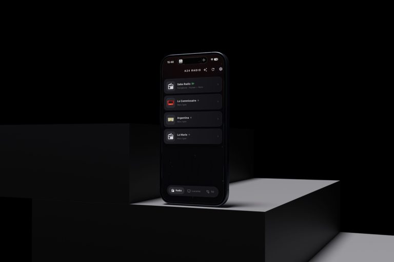 Application N°24 - liste des radios connectées