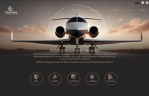Trayma - Courtier en aviation d'affaires - image 1
