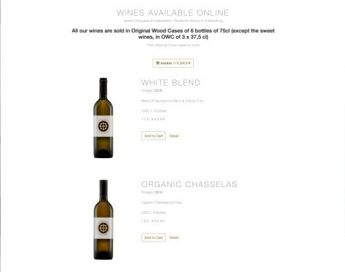 Site internet Vigneron - image 3