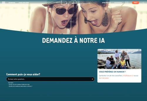 DÃ©part Voyages - Plateforme de voyages sur mesure - image 5